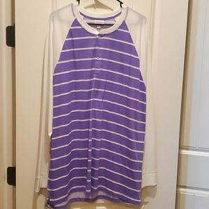 LuLaRoe Purple Stripe Unisex Mark